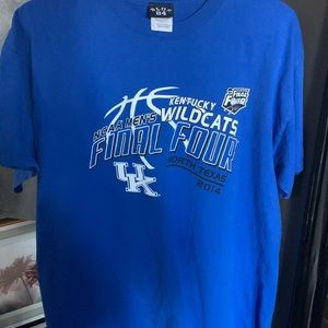 University of Kentucky NCAA men’s basketball 2014 final 4 t-shirt